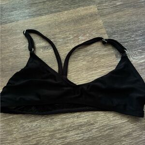 San Lorenzo Black Bikini Top